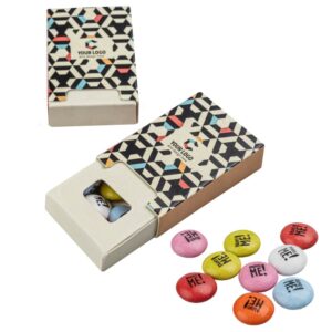 Chocolate Lentils with Print in BrandMe! Zip Box