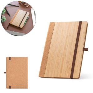 Orwell A5 Notebook in Bamboo and Cork