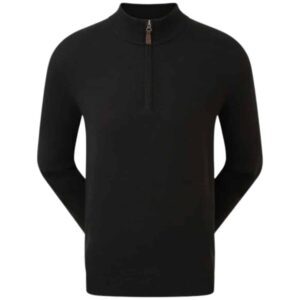Footjoy Gent's Wool Blend Half Zip Golf Pullover