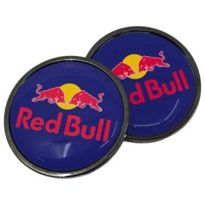25mm Black Nickel Resin Dome Golf Ball Marker