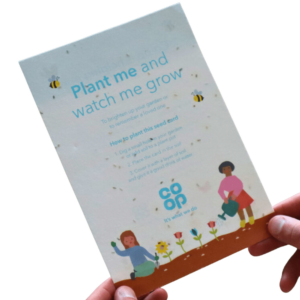 A5 Printed Seed Paper