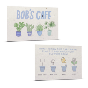 Seed Paper Business Card