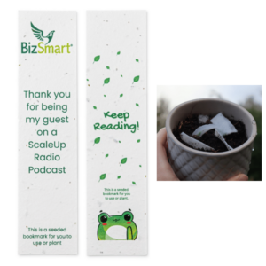 Seed Paper Bookmark