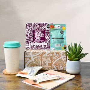 Social Stories Club Employee Onboarding Gift Box