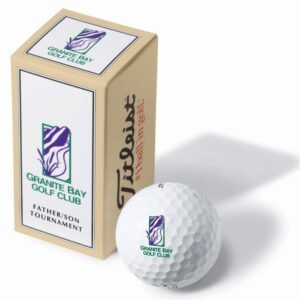 Titleist TruFeel Golf Balls In 2 Ball Printed Sleeve