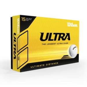 Wilson Staff Ultra Distance Printed Golf Balls Boxed In 15'S