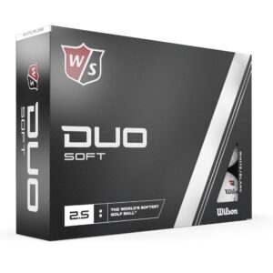 Wilson Staff Duo Soft Printed Golf Balls