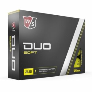 Wilson Staff Duo Soft Coloured Printed Golf Balls