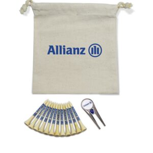 Geo Organic Cotton Drawstring Bag Set
