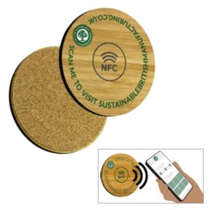 Bamboo NFC Coaster