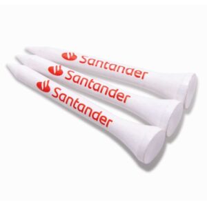 54mm Bamboo Golf Tees 1 Colour Shank Print