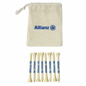 Tee Mini Organic Cotton Drawstring Golf Bag