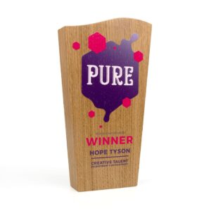 Real Wood Block Award
