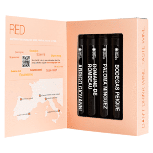 Wine Tasting - Red (5pc Glass Tube Giftbox)