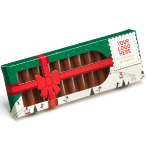 12 Baton Bar Milk Chocolate Present Box