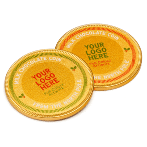 75mm Foiled Chocolate Coin Medallion