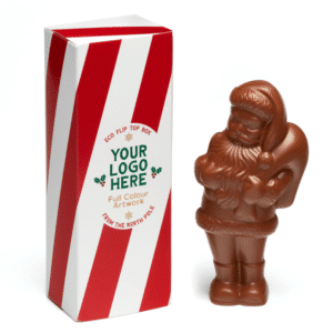 Milk Chocolate Santa in a Flip Top Box