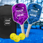 branded pickleball paddles